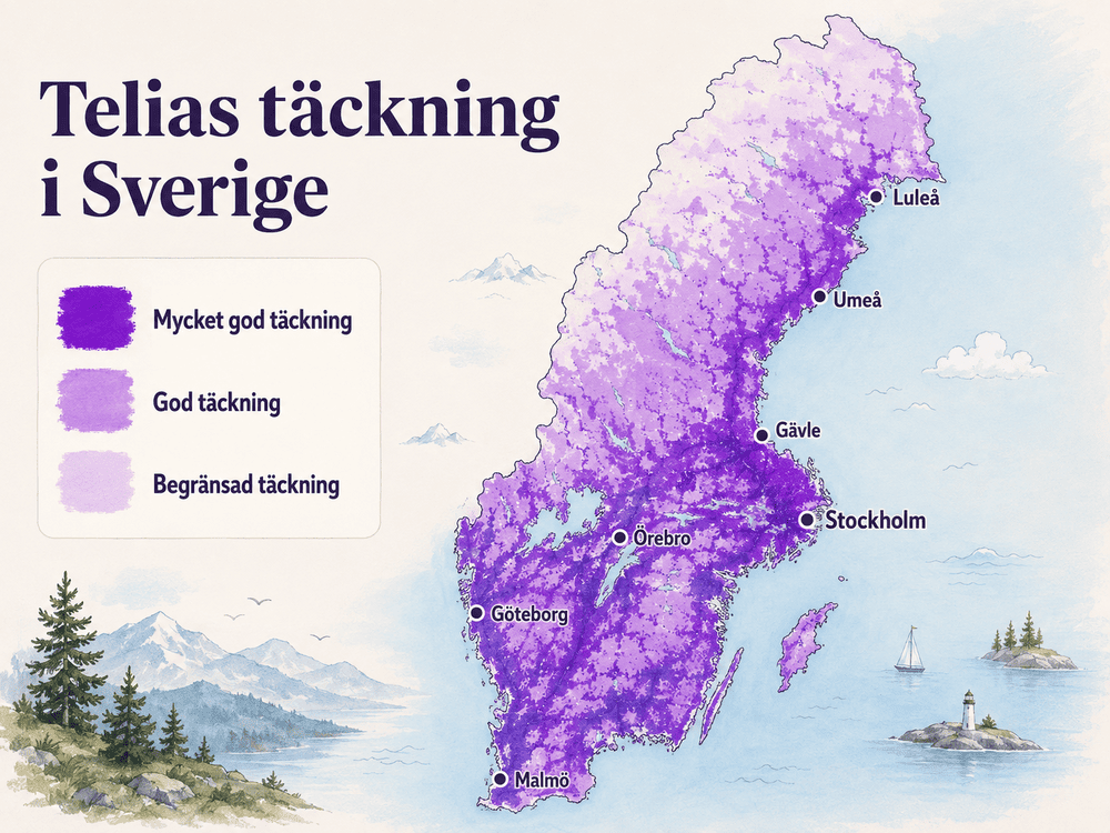 telia täckningskarta